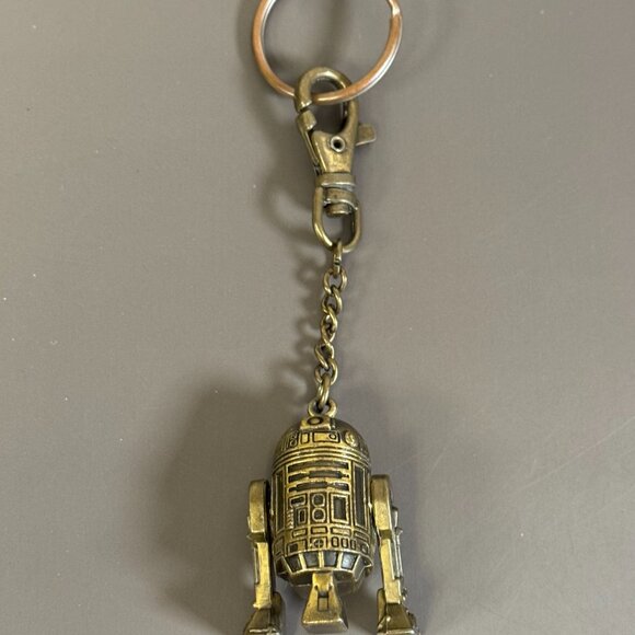 Vintage 1995 Star Wars Artoo-Detoo R2-D2 Die Cast Metal Keychain LFL Item #3310 - Picture 3 of 8